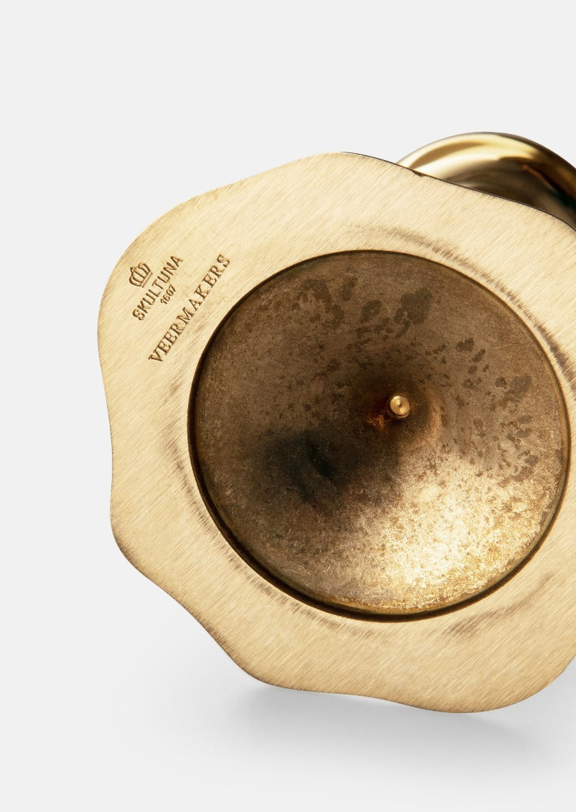 Candel Holder Veermaker Bluebell - Brass — Skultuna