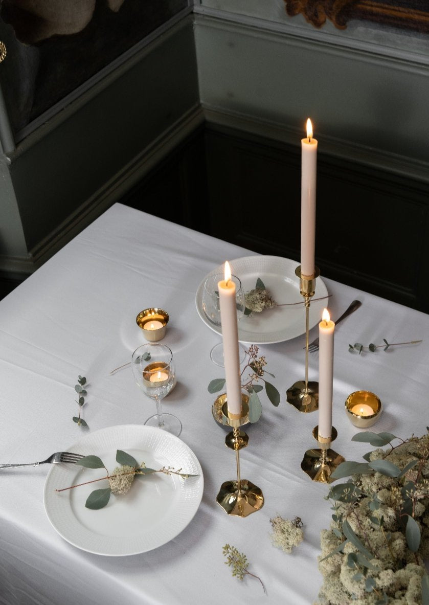Candel Holder Veermaker Bluebell - Brass — Skultuna