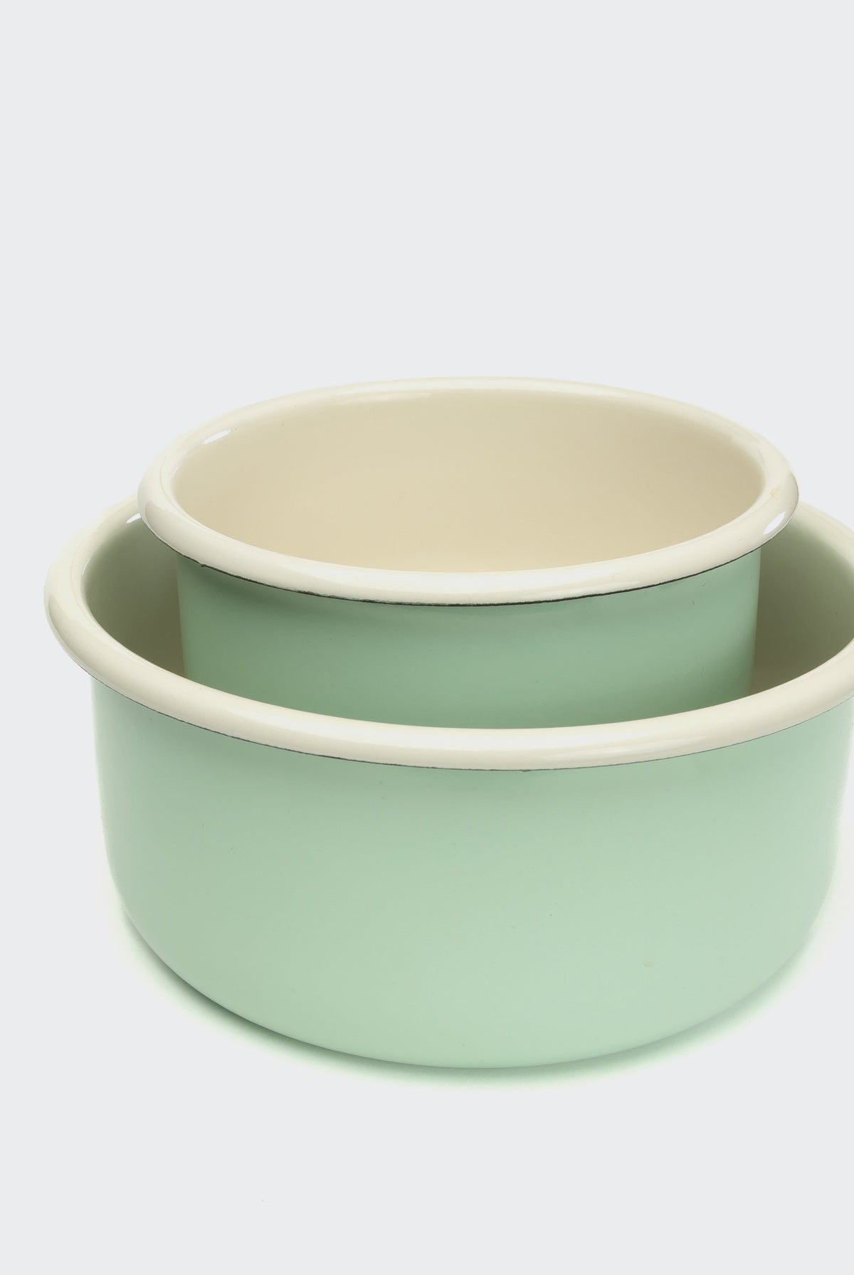 Dog Bowl Enamel - Pastell Green — detail 3