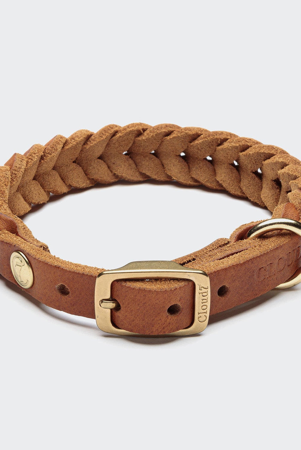 Dog Collar Central Park - Camel Gold — detail 2