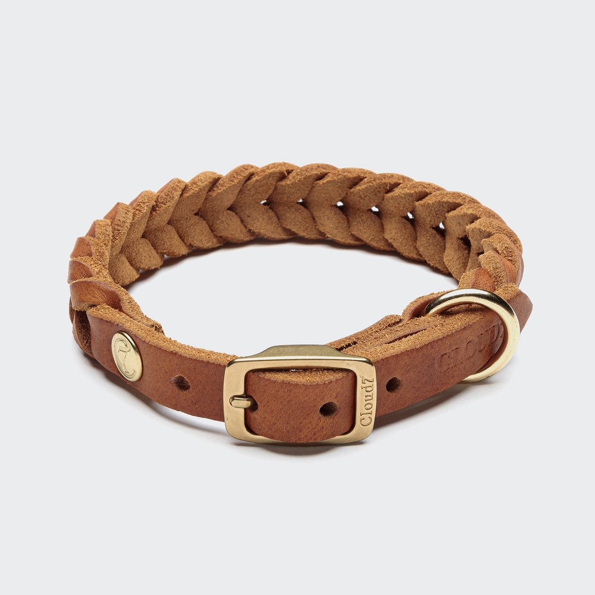 Dog Collar Central Park - Camel Gold — detail 2
