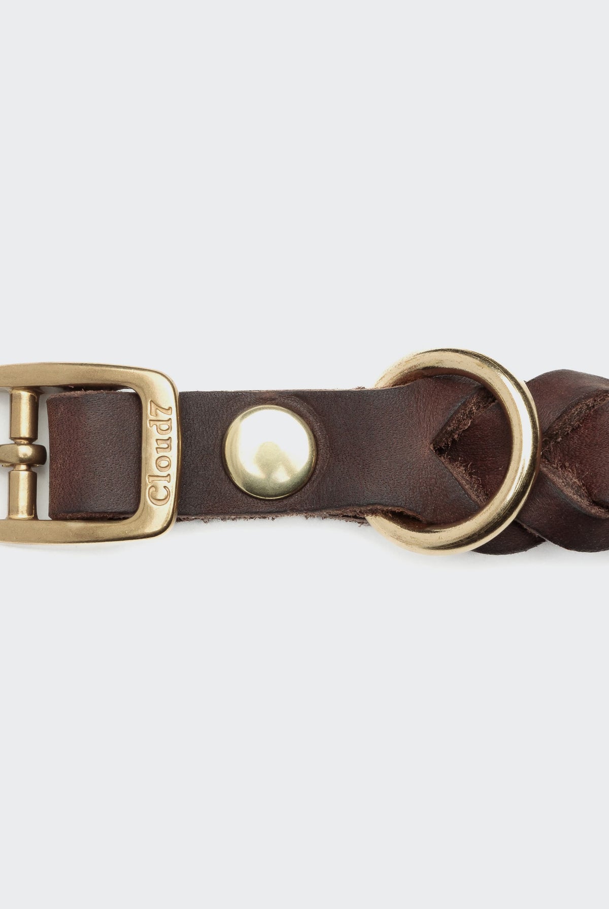 Dog Collar Central Park - Saddle Brown — detail 3