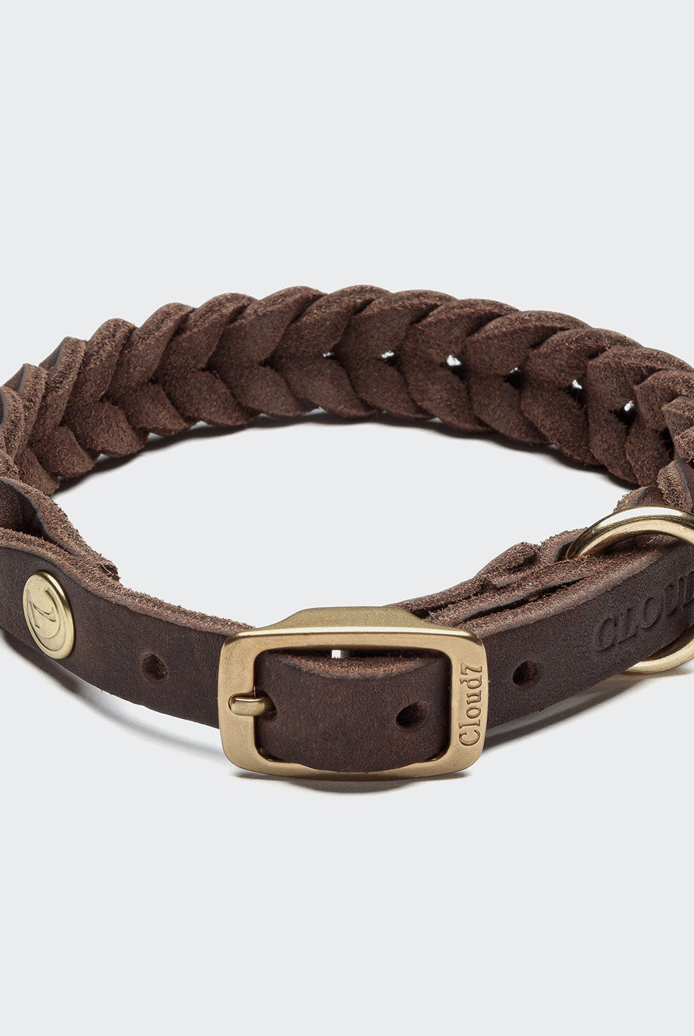 Dog Collar Central Park - Saddle Brown — detail 2