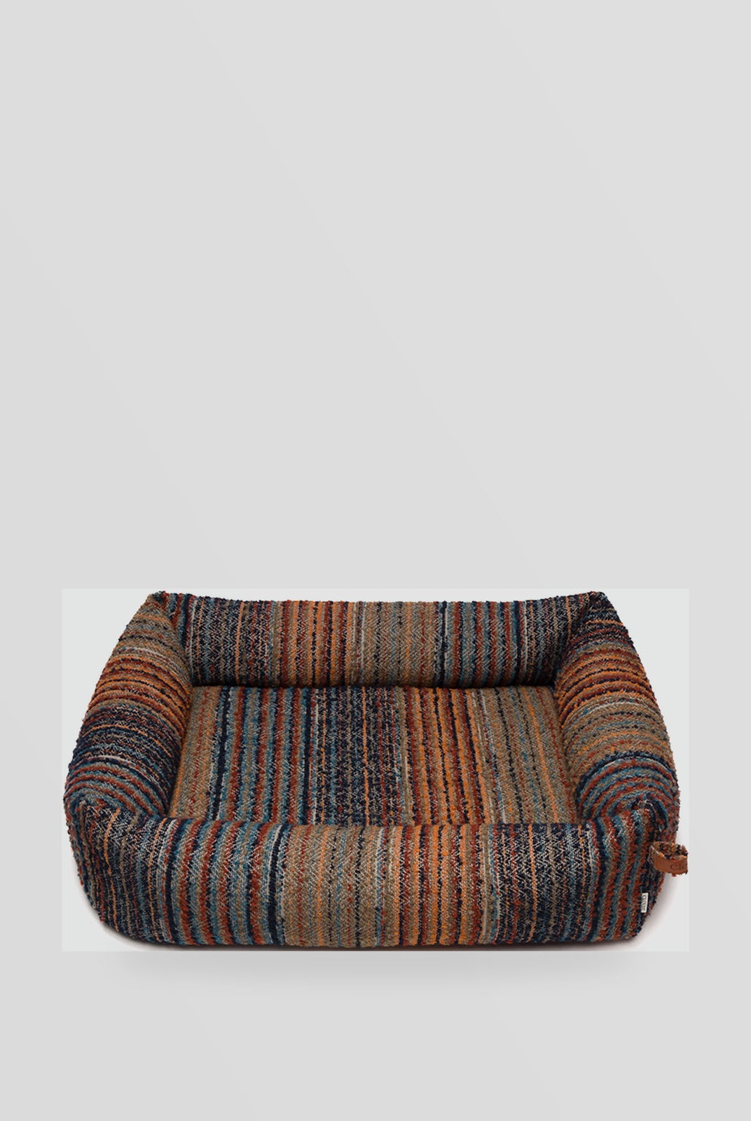 Dog Bed Sleepy Stripes - Blue/Red — Cloud7