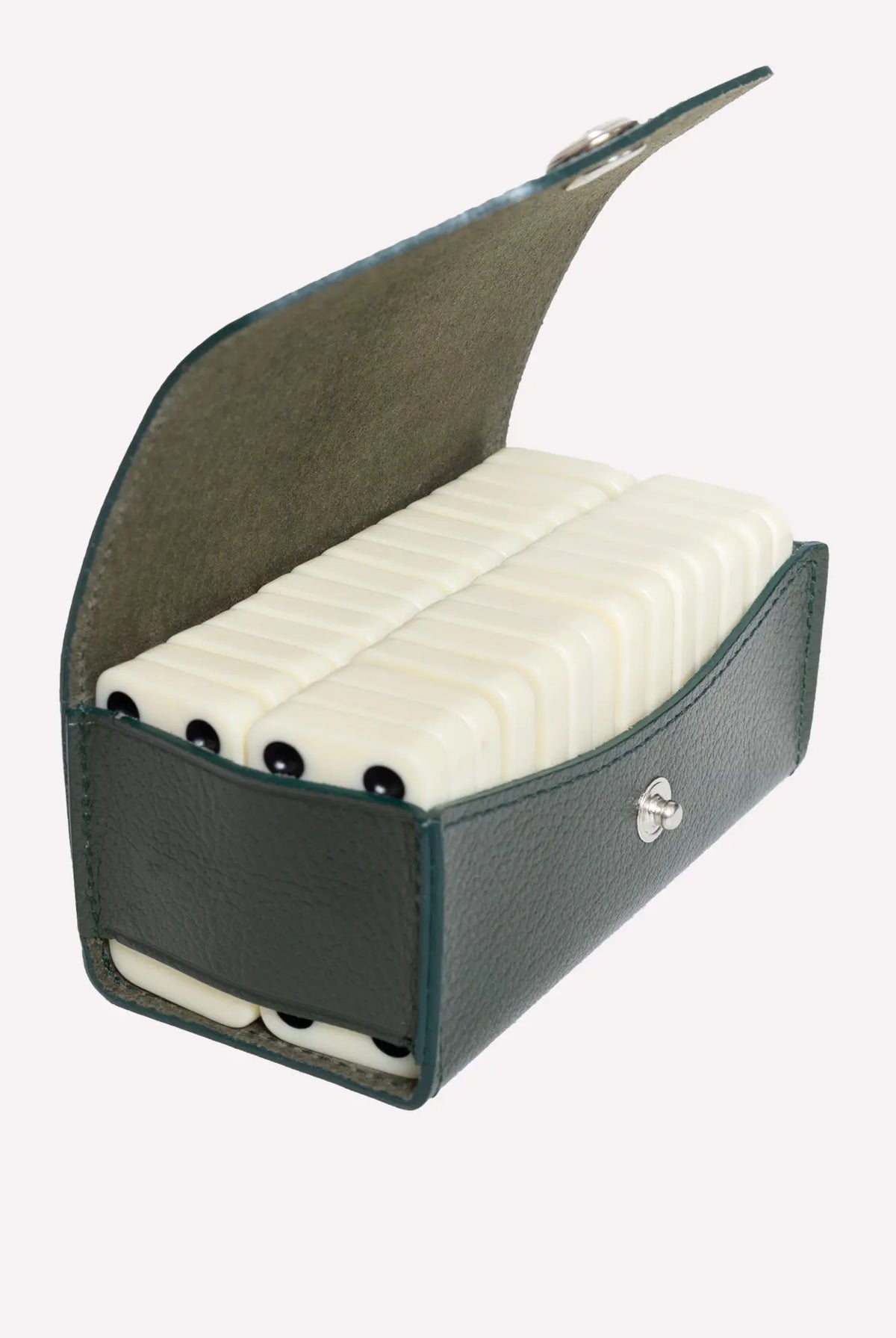 Capra Dominoes Set – Forest Green