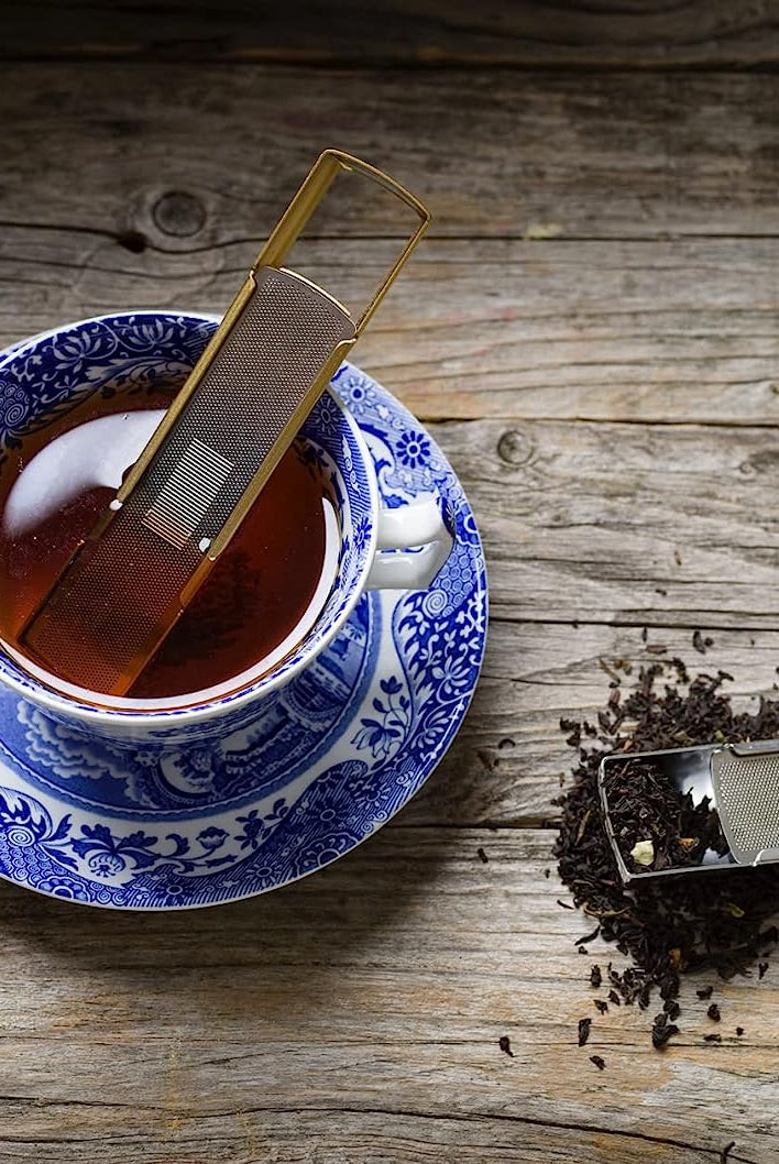 Teainfuser - Stainless Steel Gold - Cigale & Fourmi