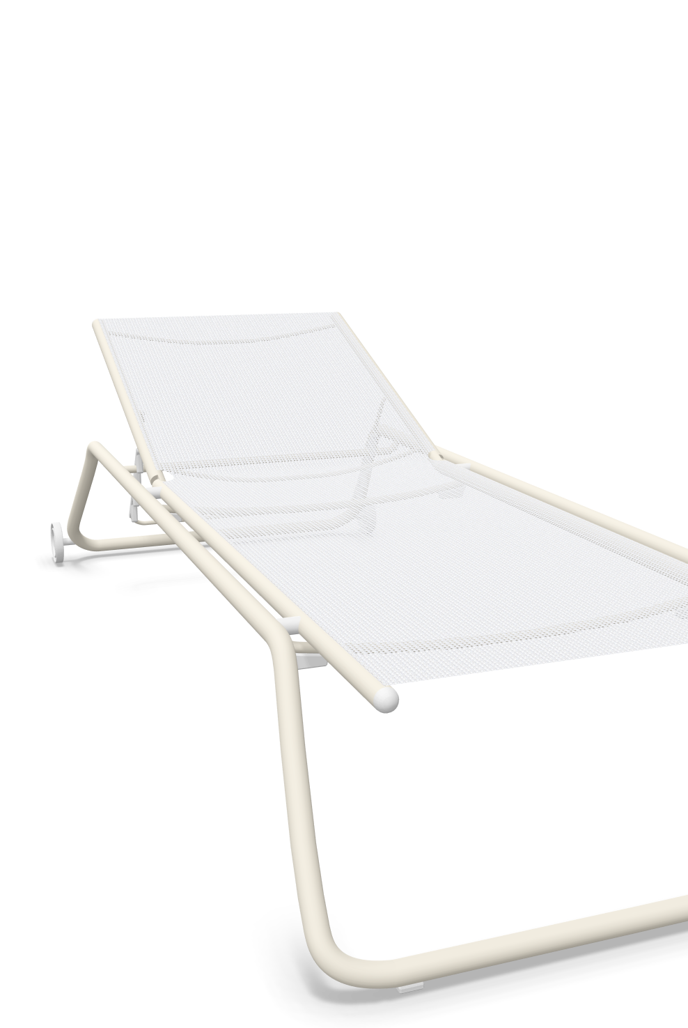 Snooze Sun Lounger - White - Cigale & Fourmi