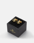 Hunter cuff links - Gold plated - Flying Duck - Cigale &  Fourmi