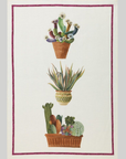 Kitchen Towel - Fucsia Kactus - Cigale & Fourmi