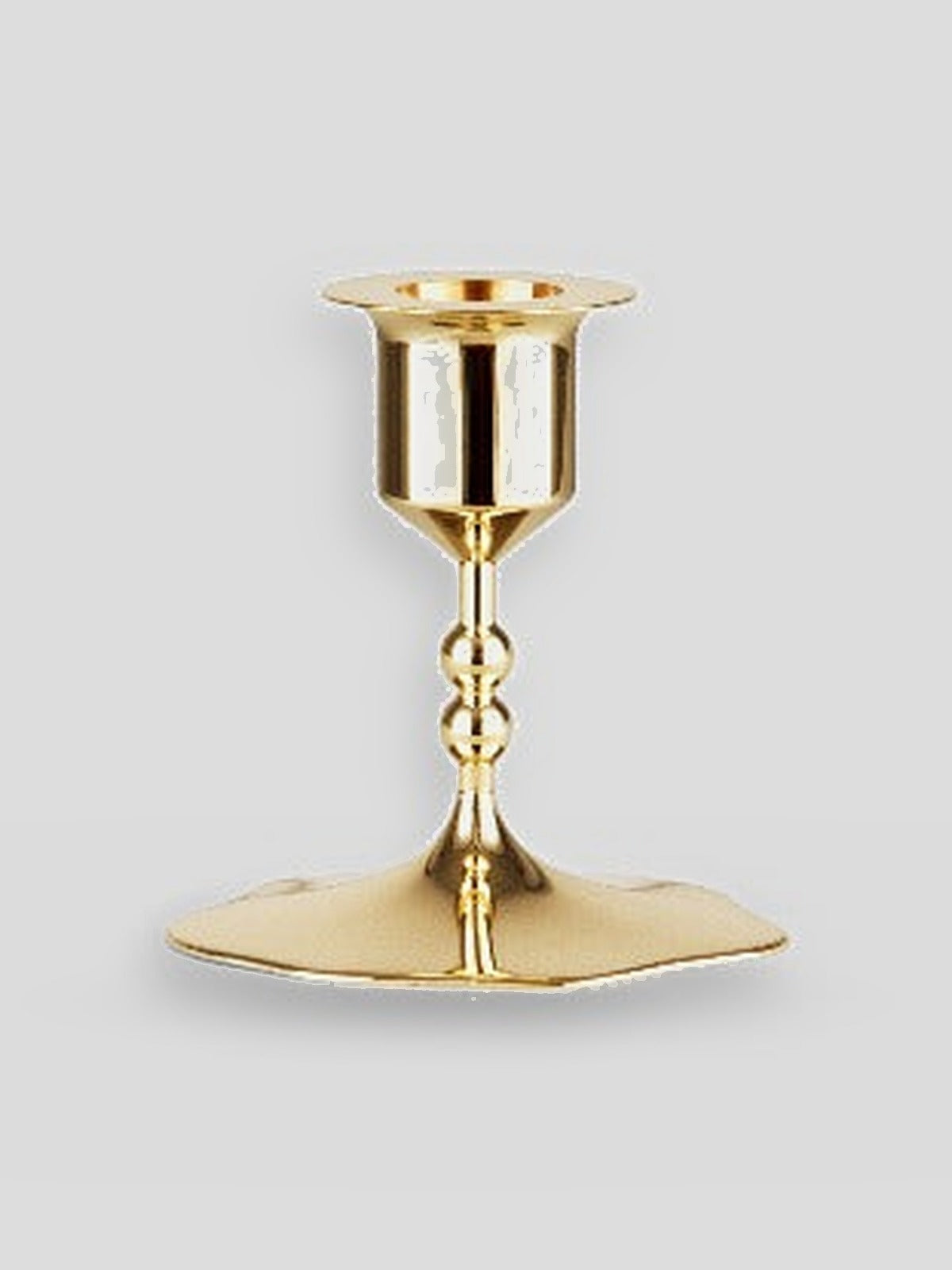 Candel Holder Veermaker Bluebell - Brass — Skultuna