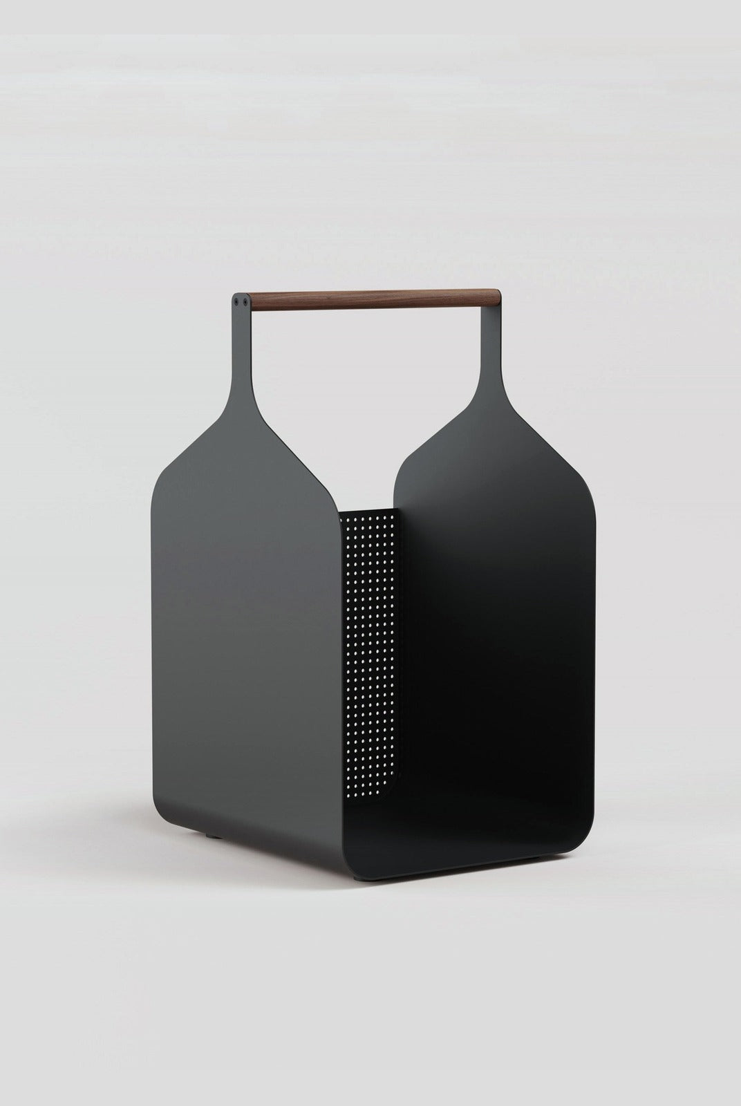 Fumi Log Holder - Noir — Eldvarm