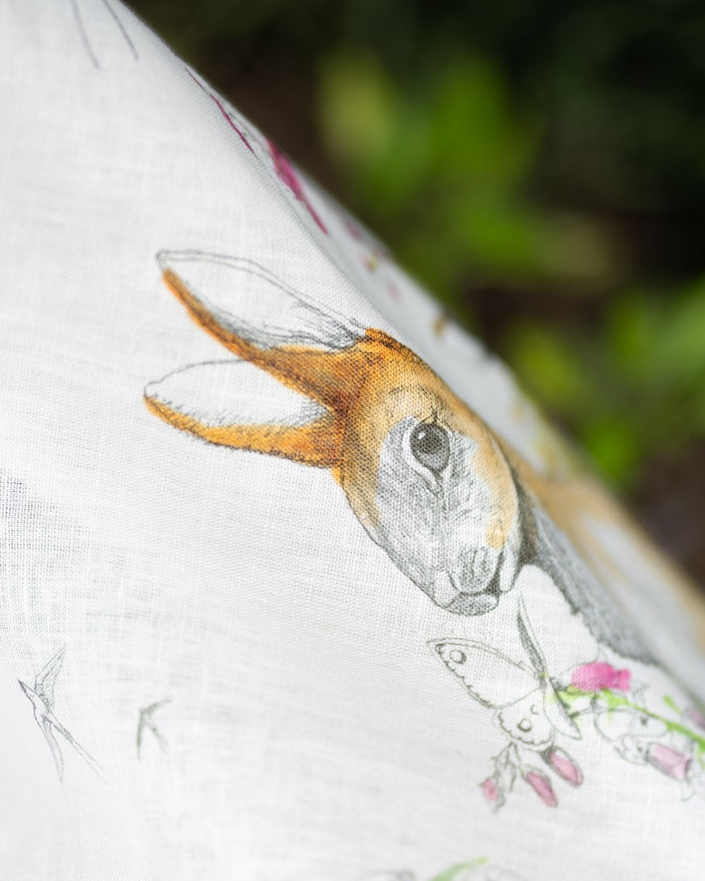 Kitchen Towel - Bunnies / Remi Rosa — Tessitura Toscana Telerie