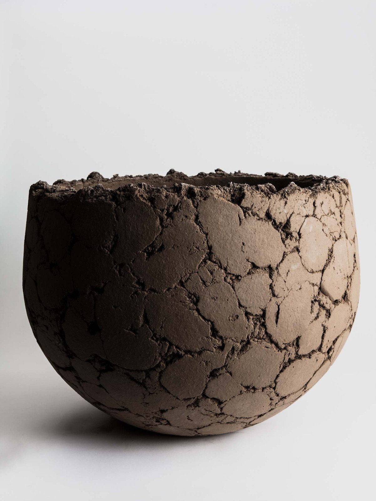 Lava Pot - Natural Brown