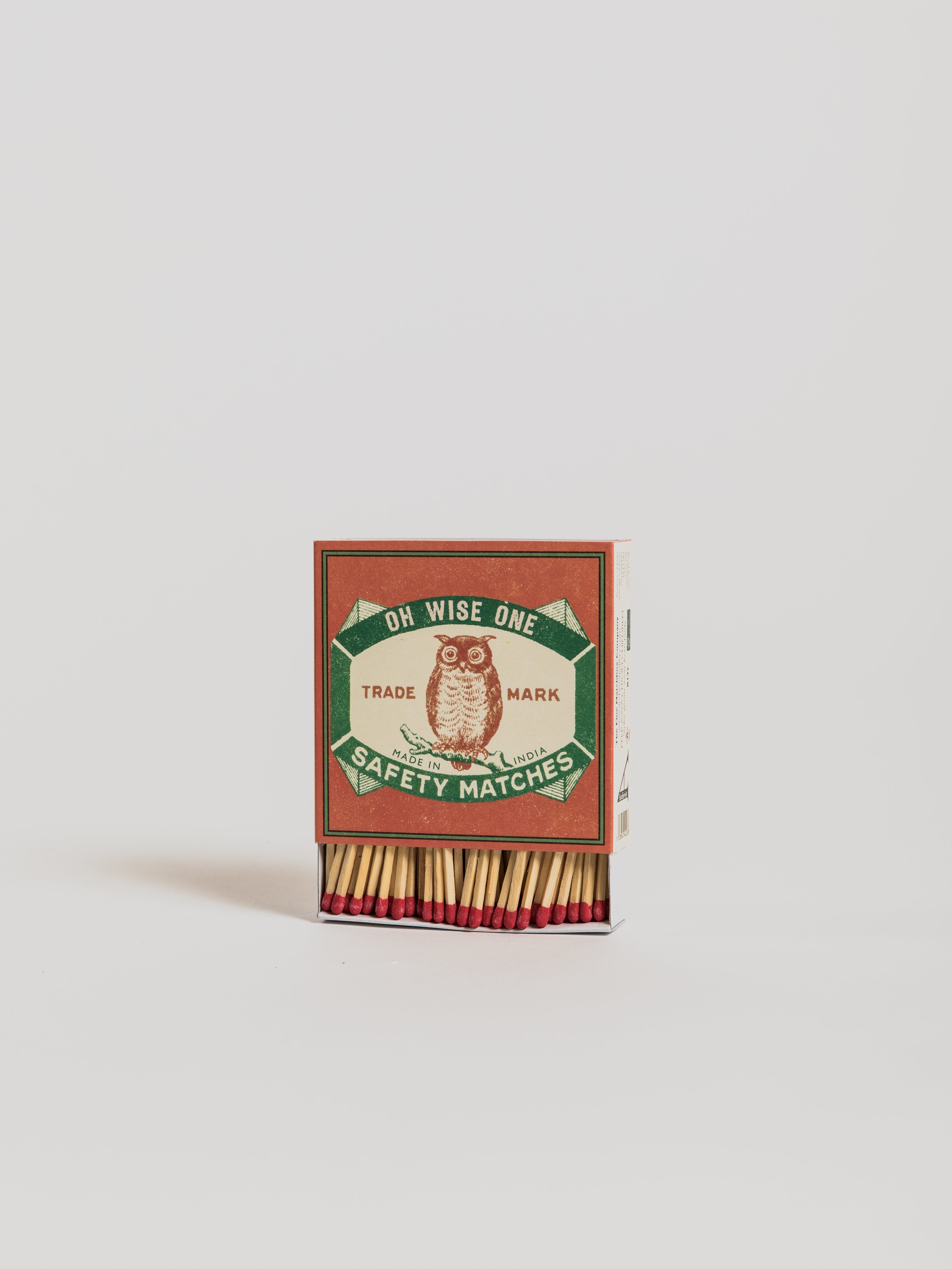 Luxury Matches - Owl - Cigale & Fourmi