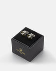 Hunter cuff links - Silver plated - Moose - Cigale & Fourmi