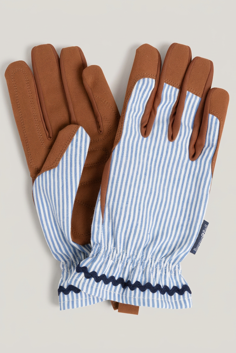 Gardening Glove - Blue Stripe
