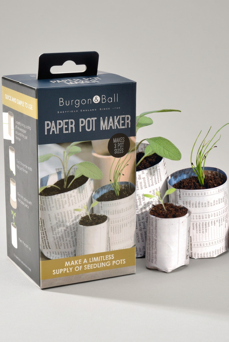 Seed Pot Maker - Growing Gardener