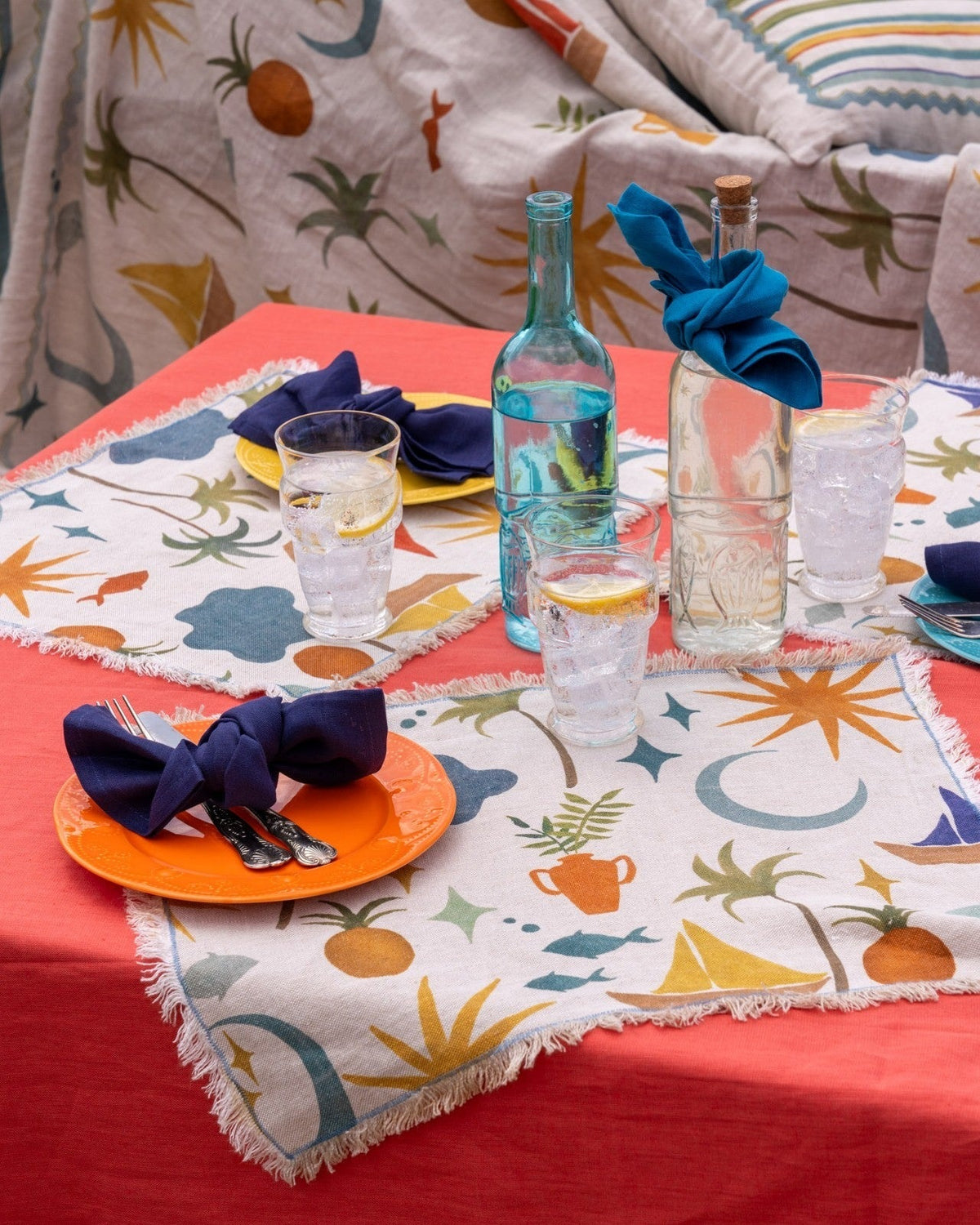 Placemat - Finisterrae - 100% Linen — Tessitura Toscana Telerie