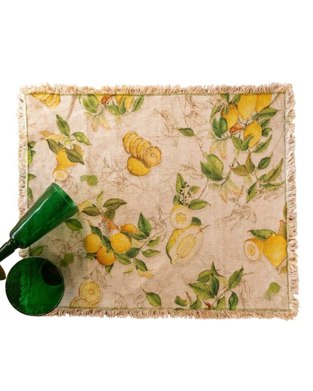 Placemat - Limoncello - 100% Linen — Tessitura Toscana Telerie