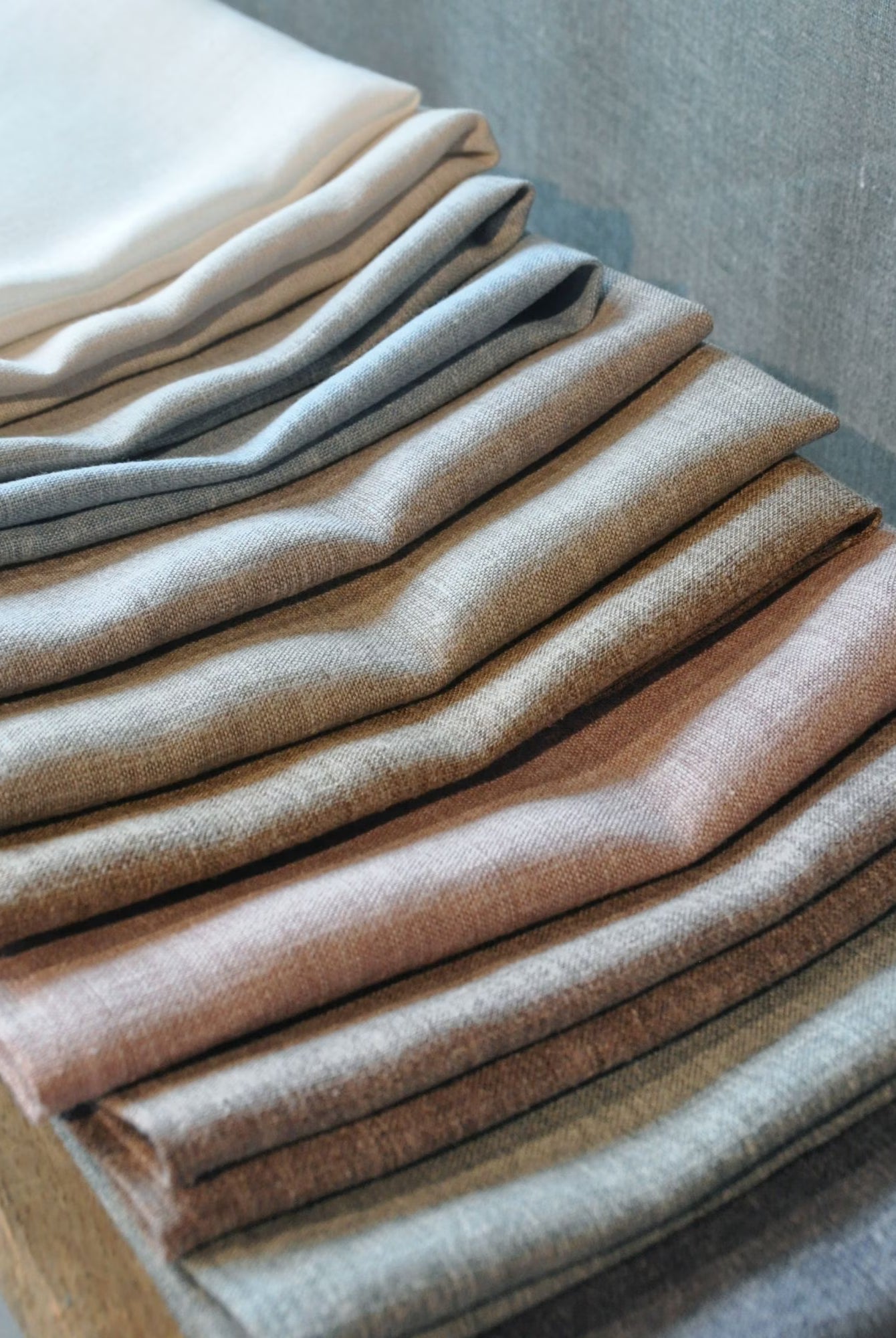 Napkin - Riverside Storm Délavé/ Light blue - Cigale & Fourmi