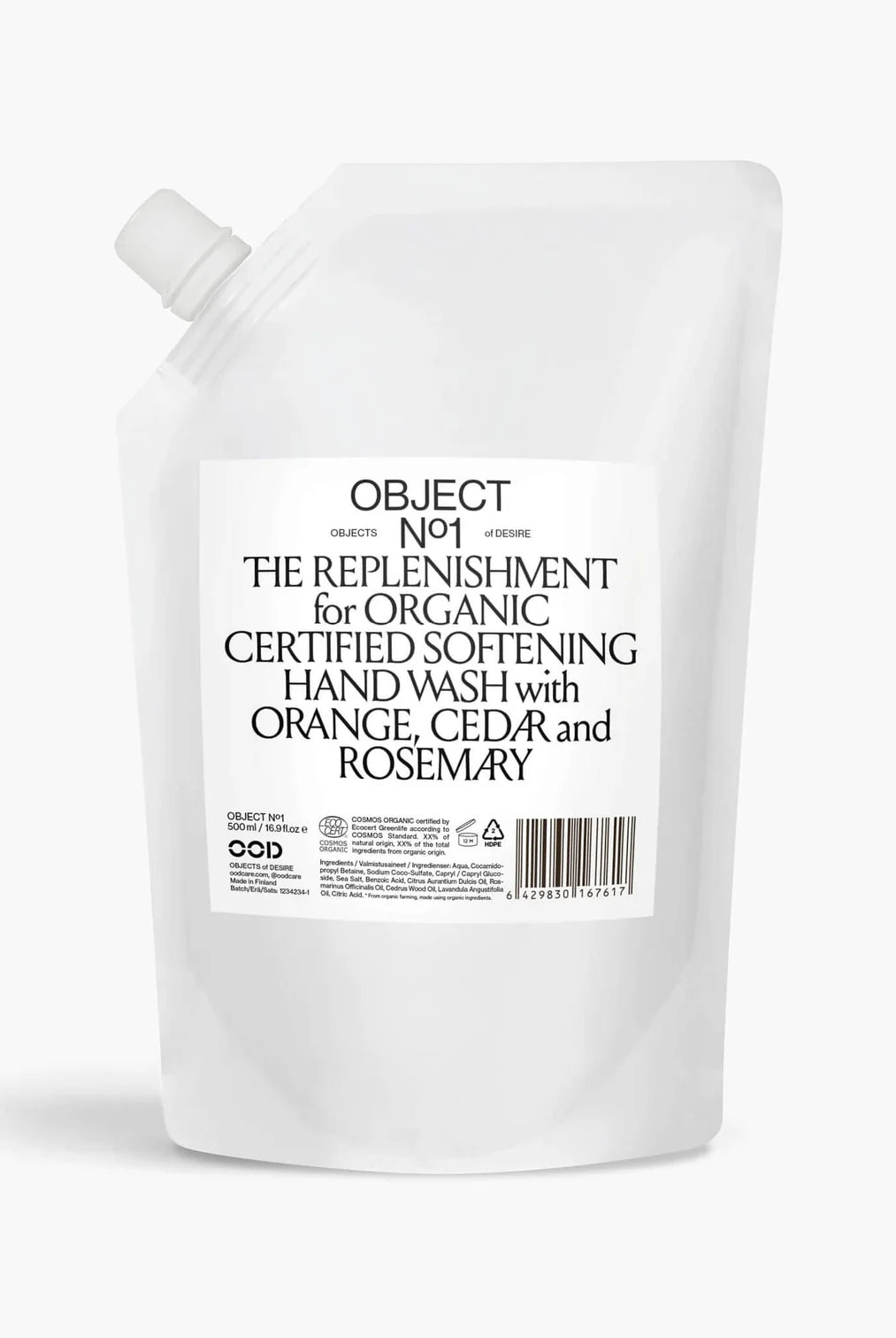 Object No1 - Hand Soap Replenishment 1000ml - Cigale & Fourmi