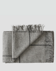 Mando Blanket / Throw - Medium Grey - Cigale & Fourmi
