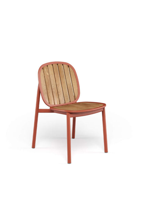 Twins Teak Chair - Maple Red - Cigale & Fourmi