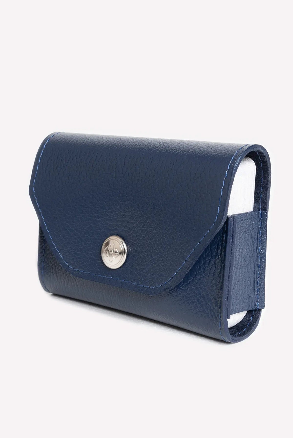 Capra Single Playing Cards Case in Marine Blue