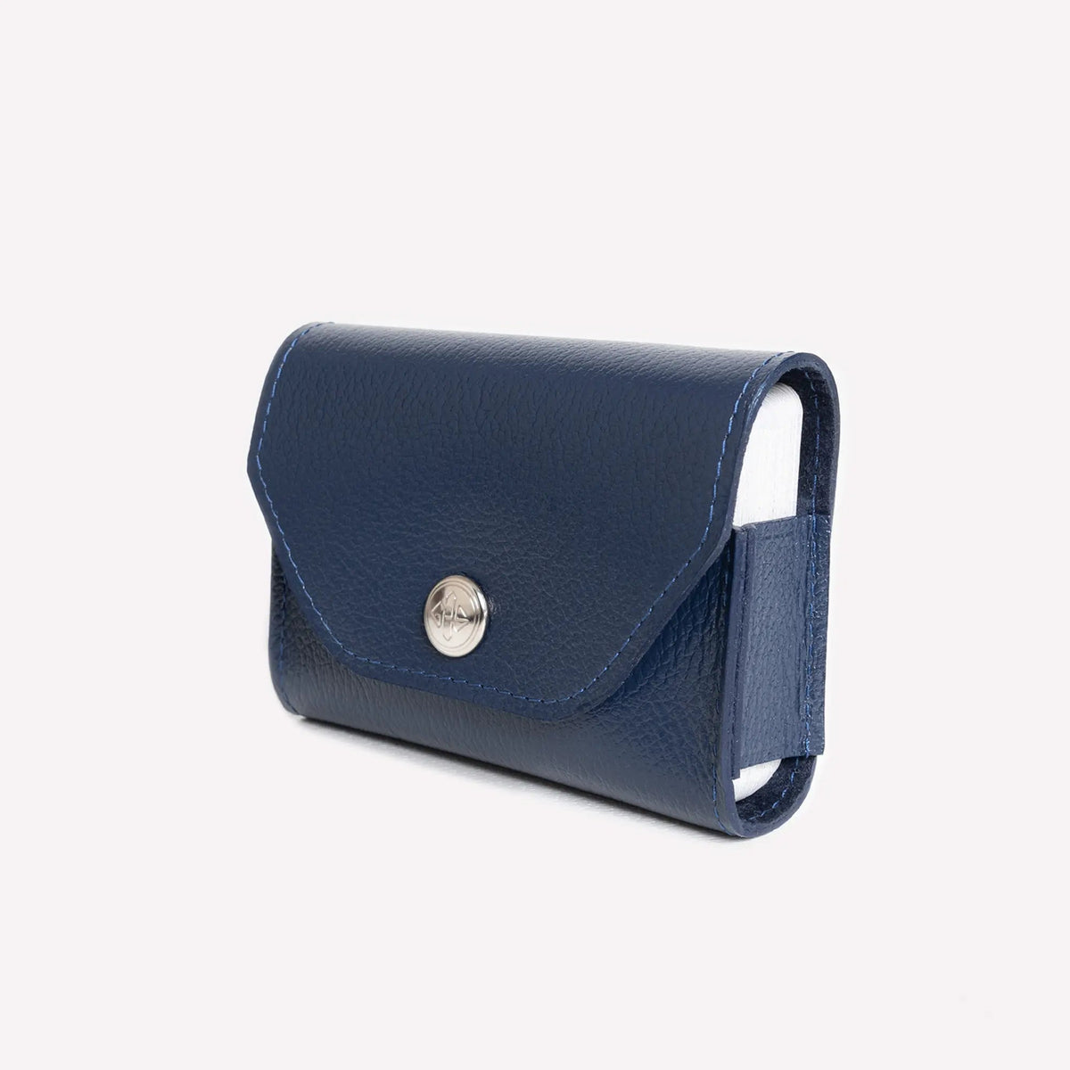 Capra Single Playing Cards Case in Marine Blue
