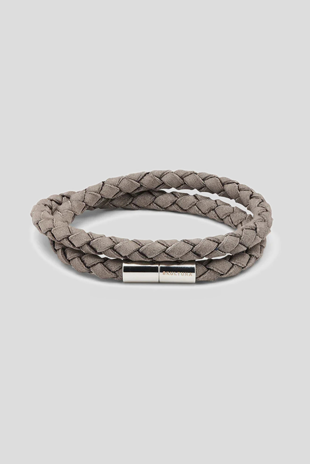 Bracelet Suede - Grey — Skultuna