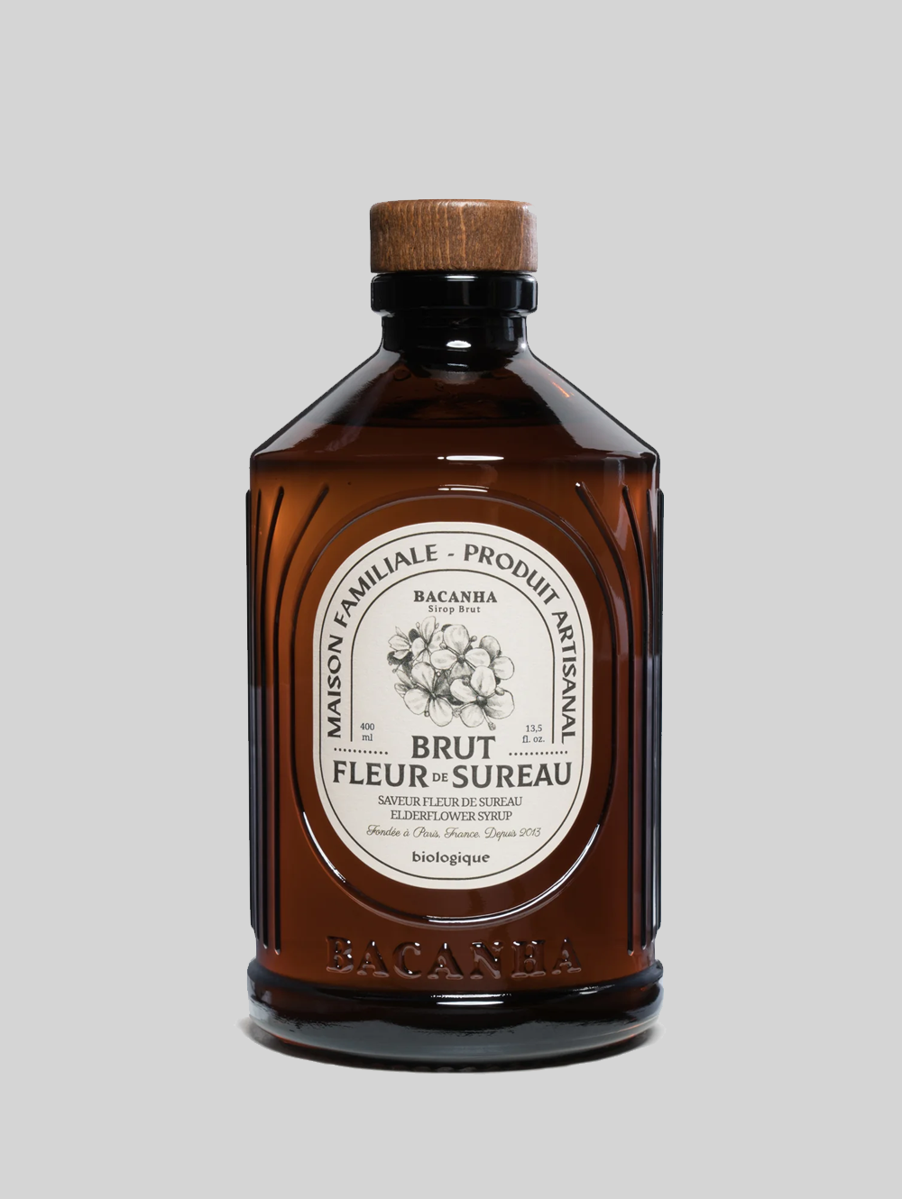 Bacanha Syrup - Fleur de Sureau - Cigale & Fourmi