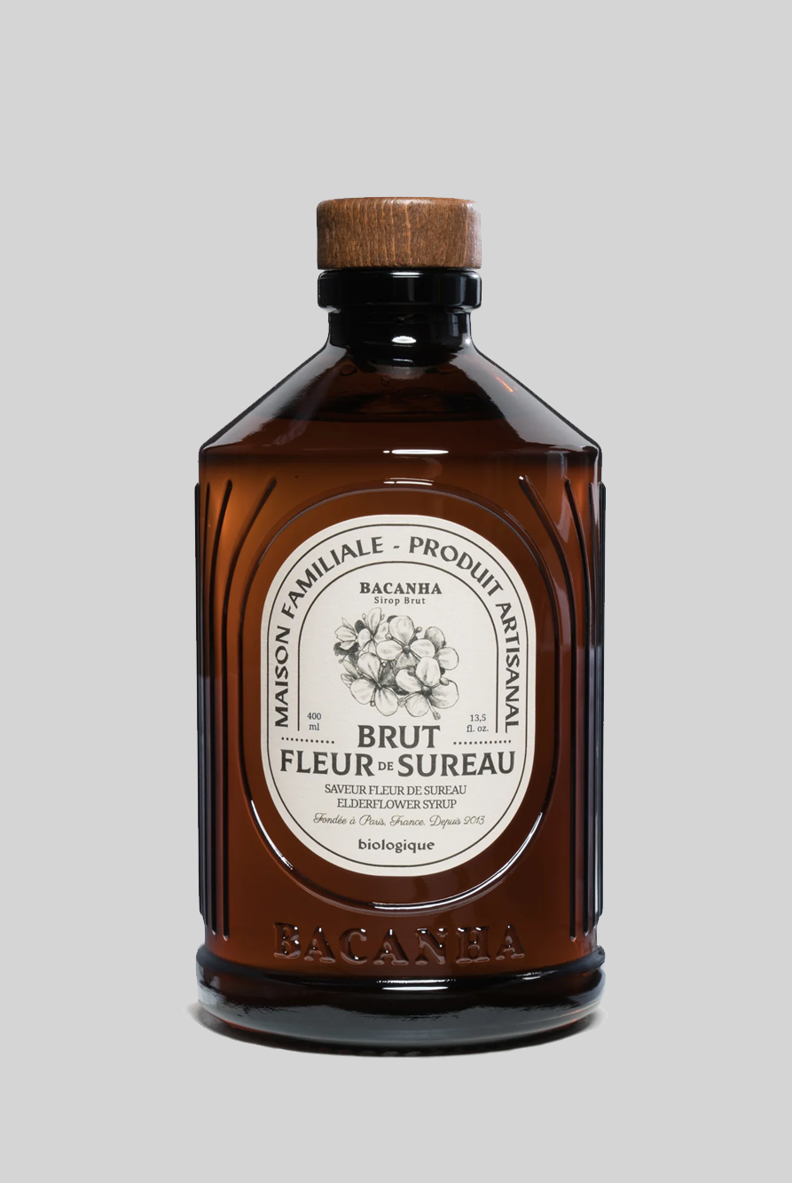 Bacanha Syrup - Fleur de Sureau - Cigale & Fourmi