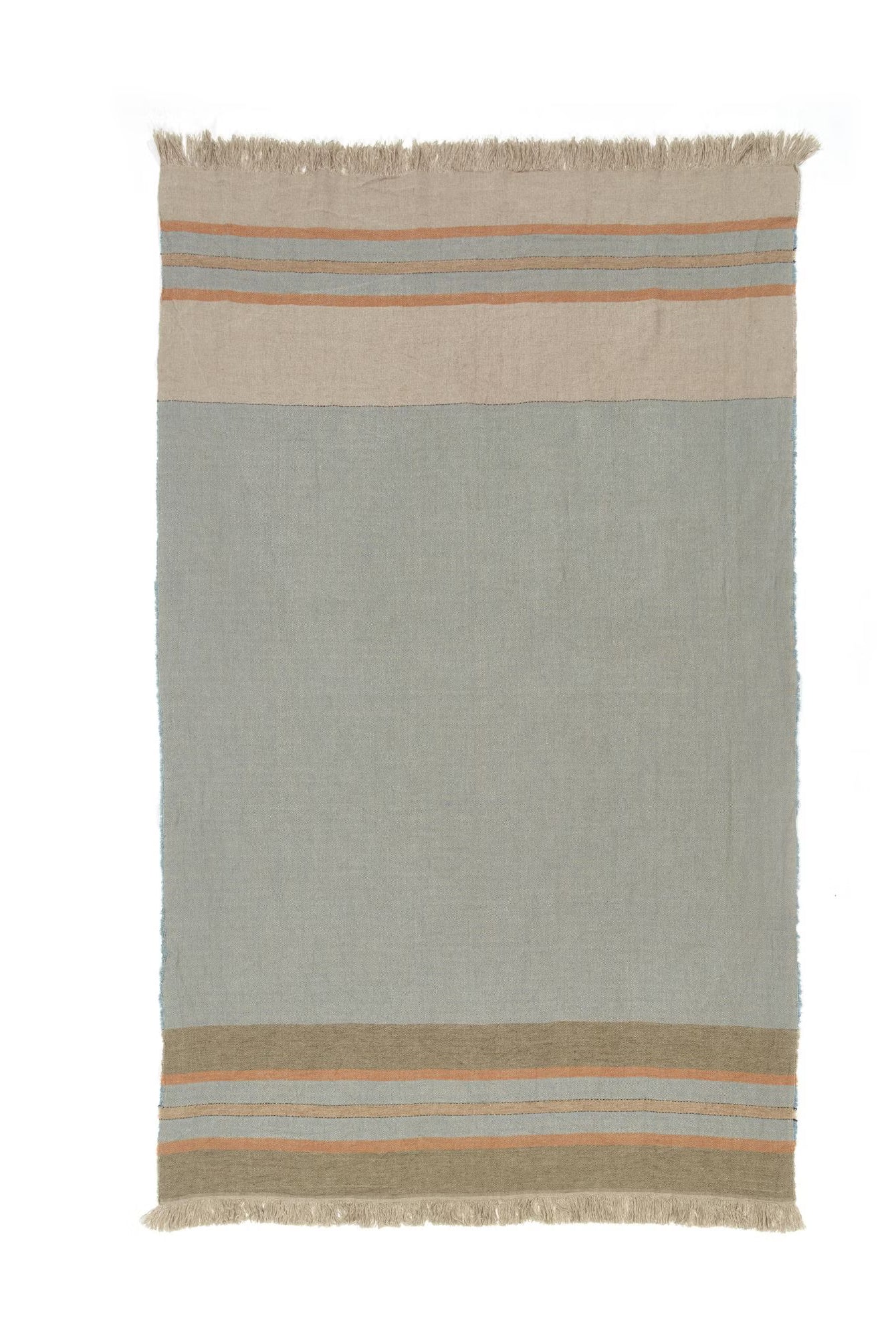 Belgian Linen Towel Fouta - Multi Stripe - Cigale & Fourmi