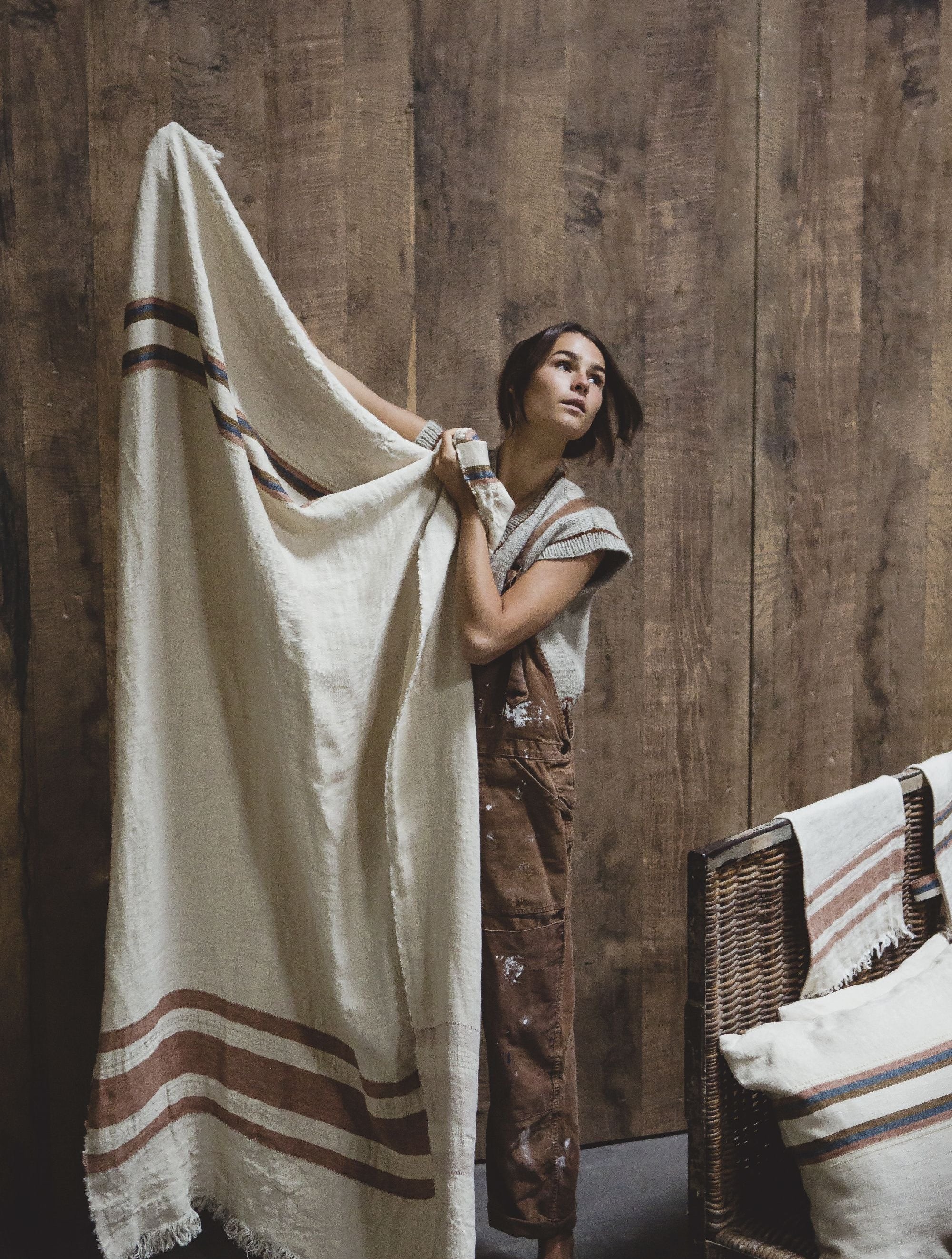 Belgian Linen Towel Fouta - Harlan Stripe - Cigale & Fourmi