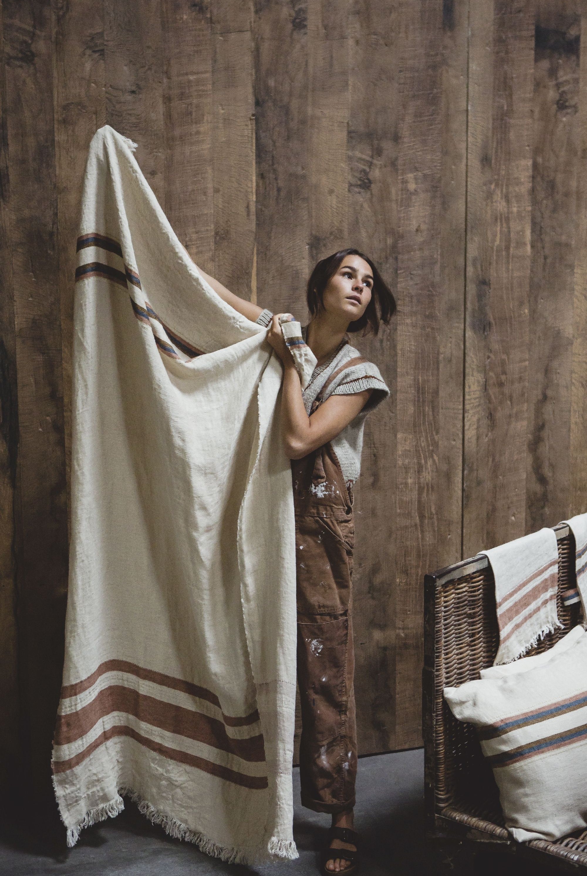Belgian Linen Towel Fouta - Harlan Stripe - Cigale & Fourmi