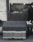 Belgian Linen Towel Fouta - Tack Stripe