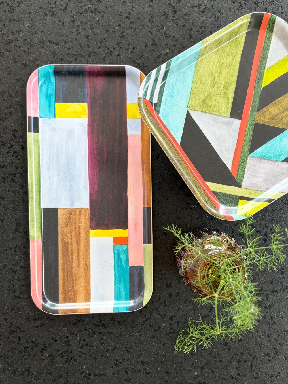 Tray - Art Quadrant / Narrow (small) — Avenida Home