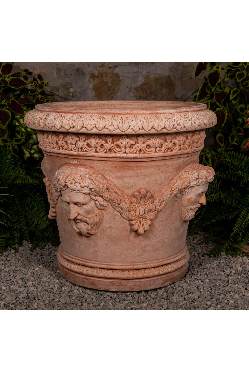 Vaso Quattro Poeti Liscio - Terracotta — M.I.T.A.L