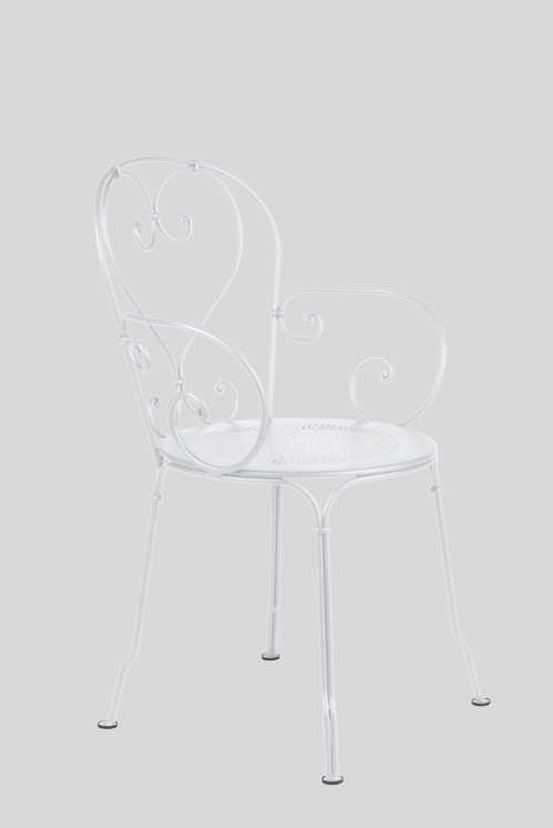 1900 Armchair - Cotton White Furniture Fermob