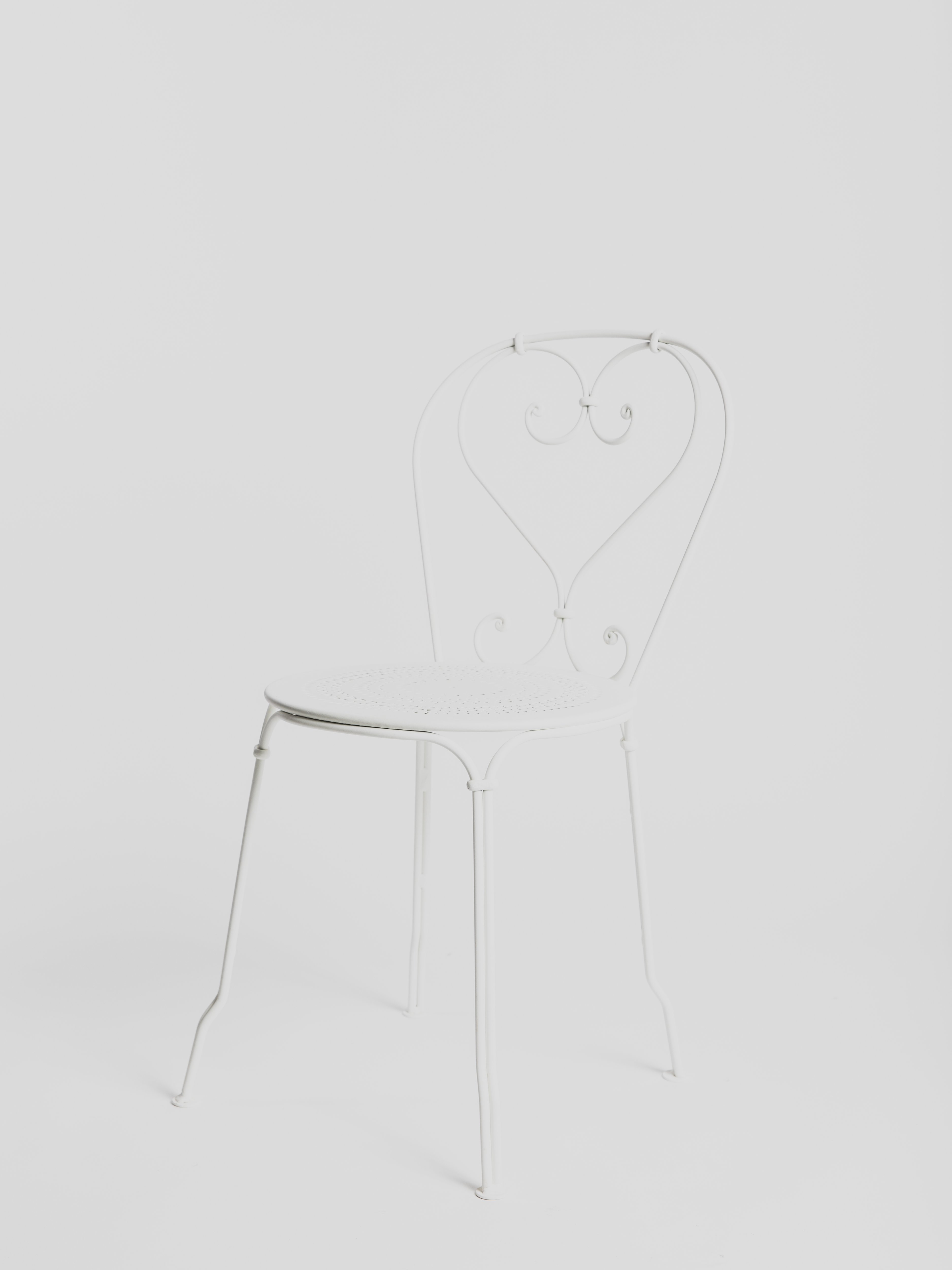 1900 Stacking Chair - Cotton White Furniture Fermob