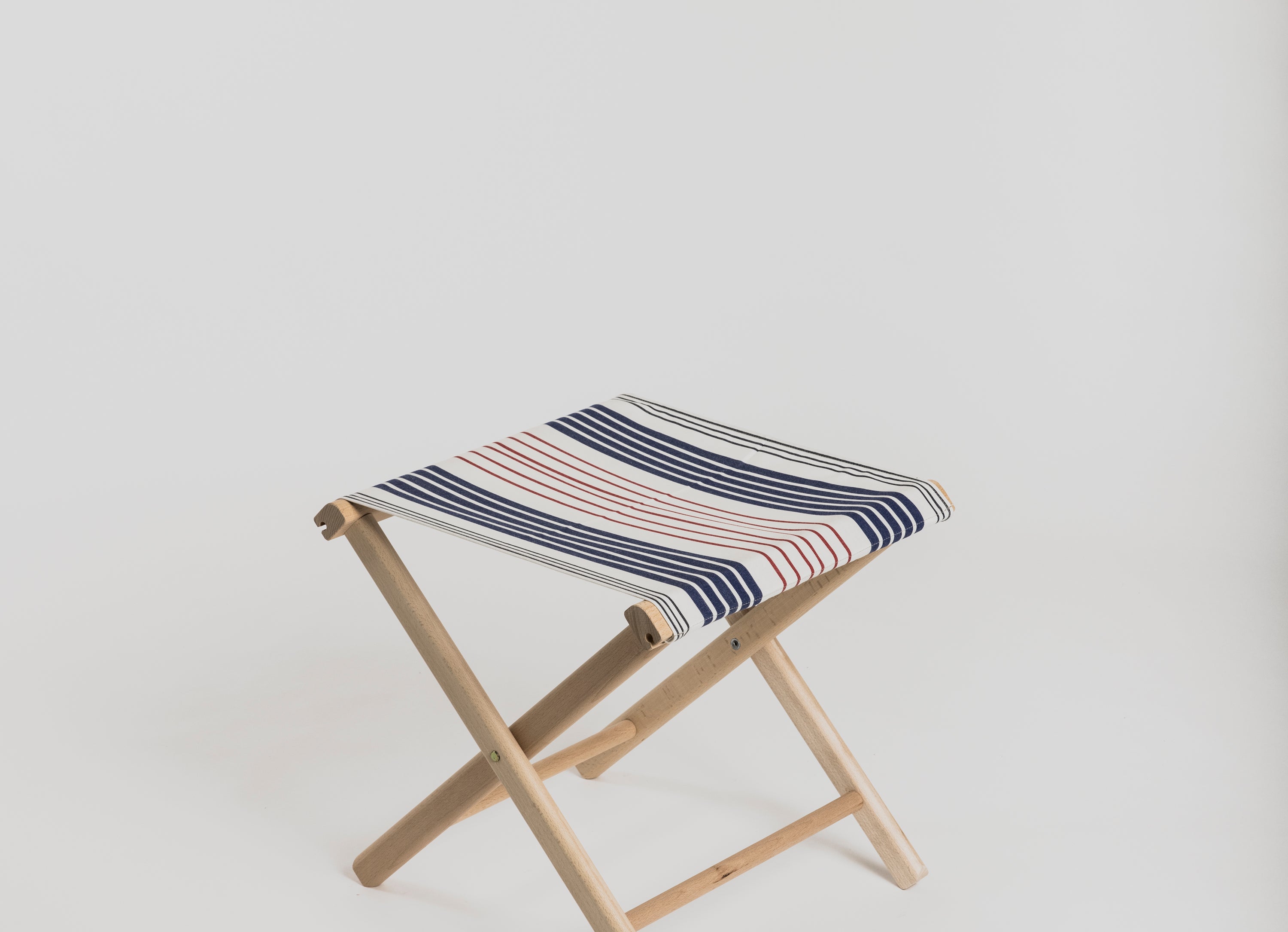 Foldable Footrest- Santorin and natural structure - Cigale et Fourmi