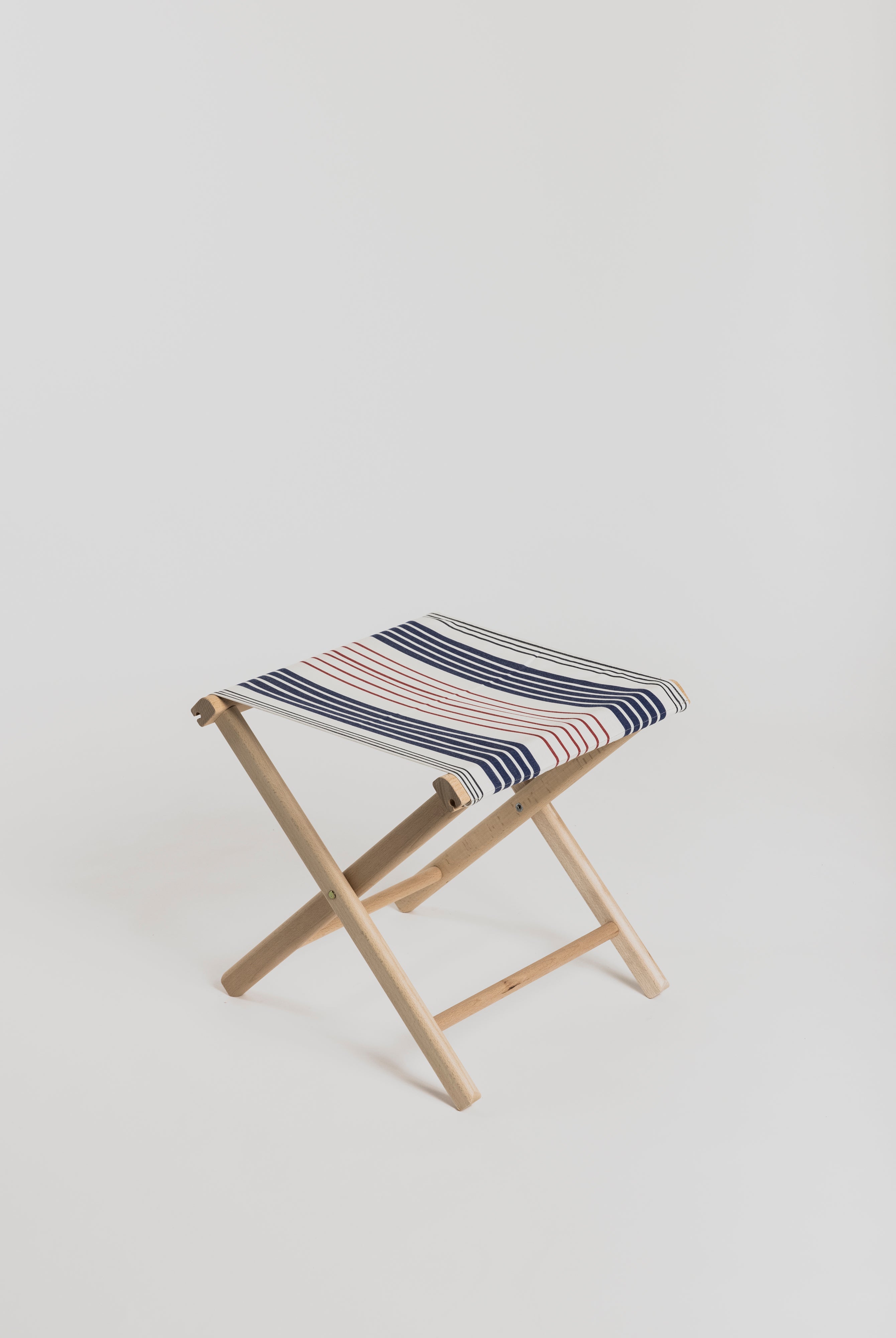 Foldable Footrest- Santorin and natural structure - Cigale et Fourmi