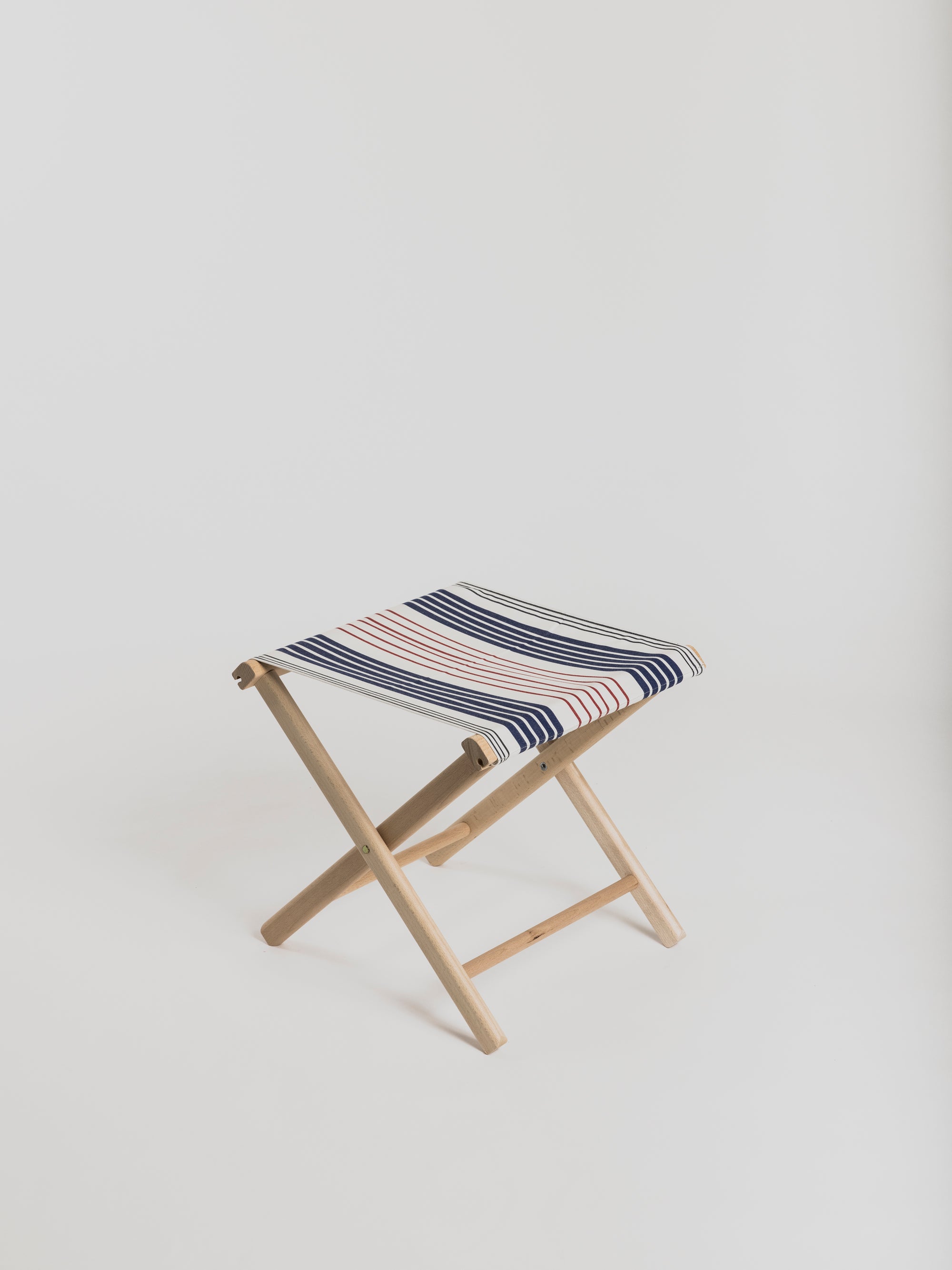 Foldable Footrest- Santorin and natural structure - Cigale et Fourmi