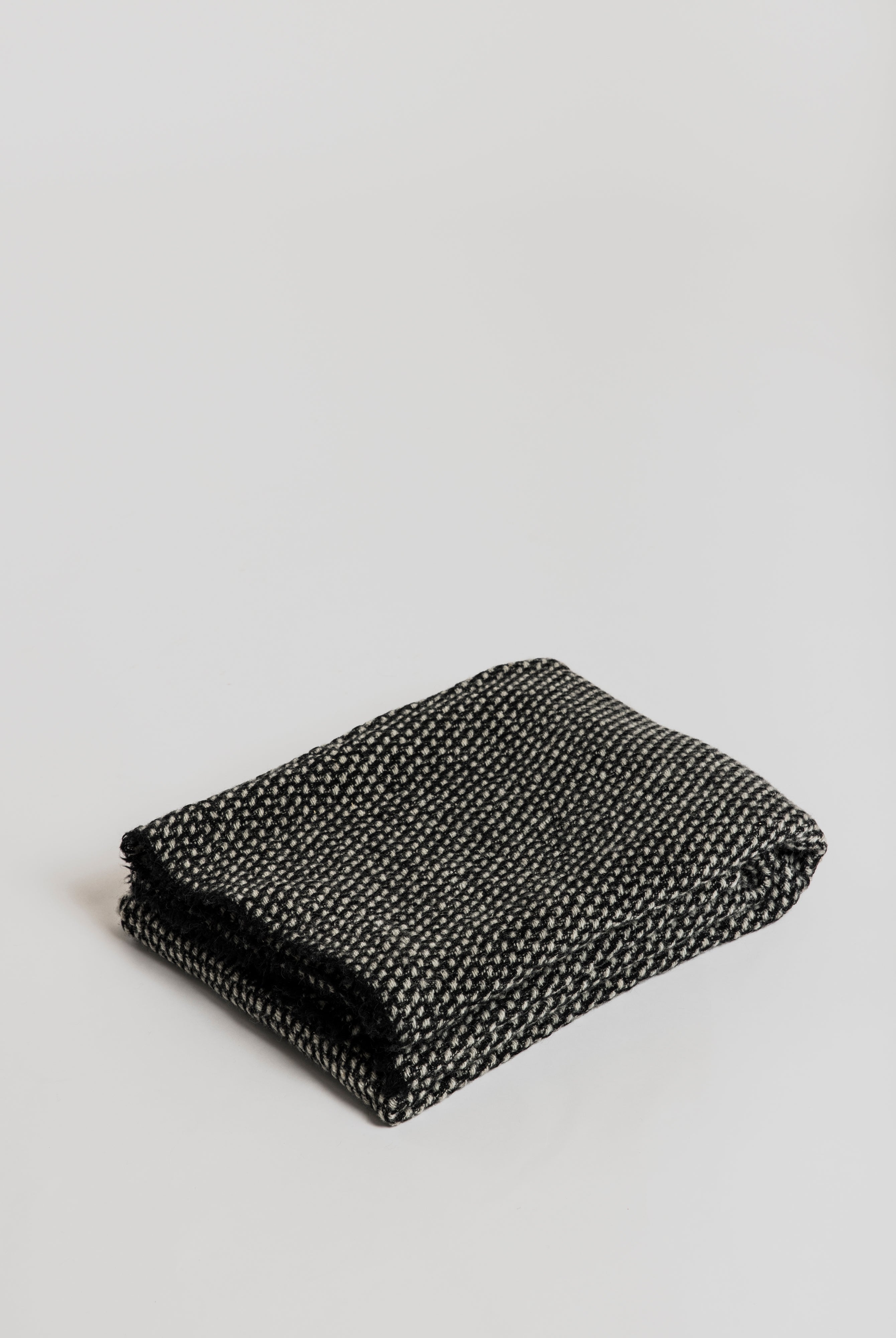 Woolen blanket - Black Square - Cigale et Fourmi