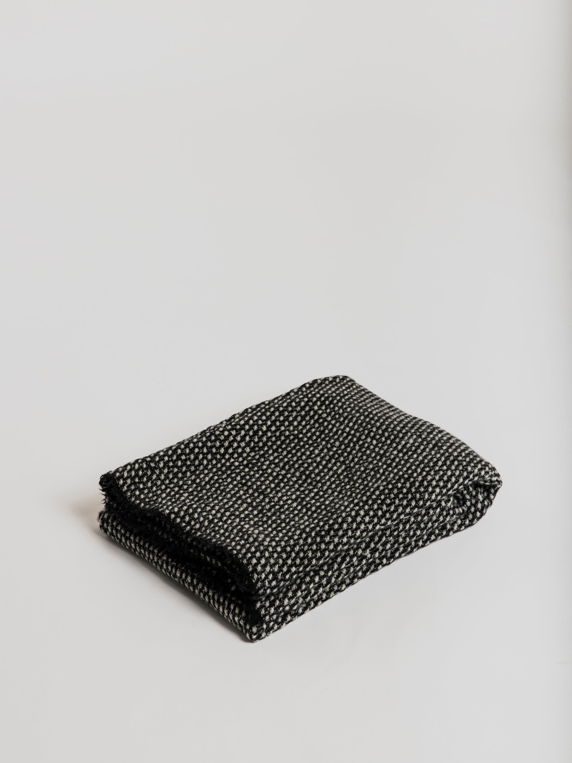 Woolen blanket - Black Square - Cigale et Fourmi
