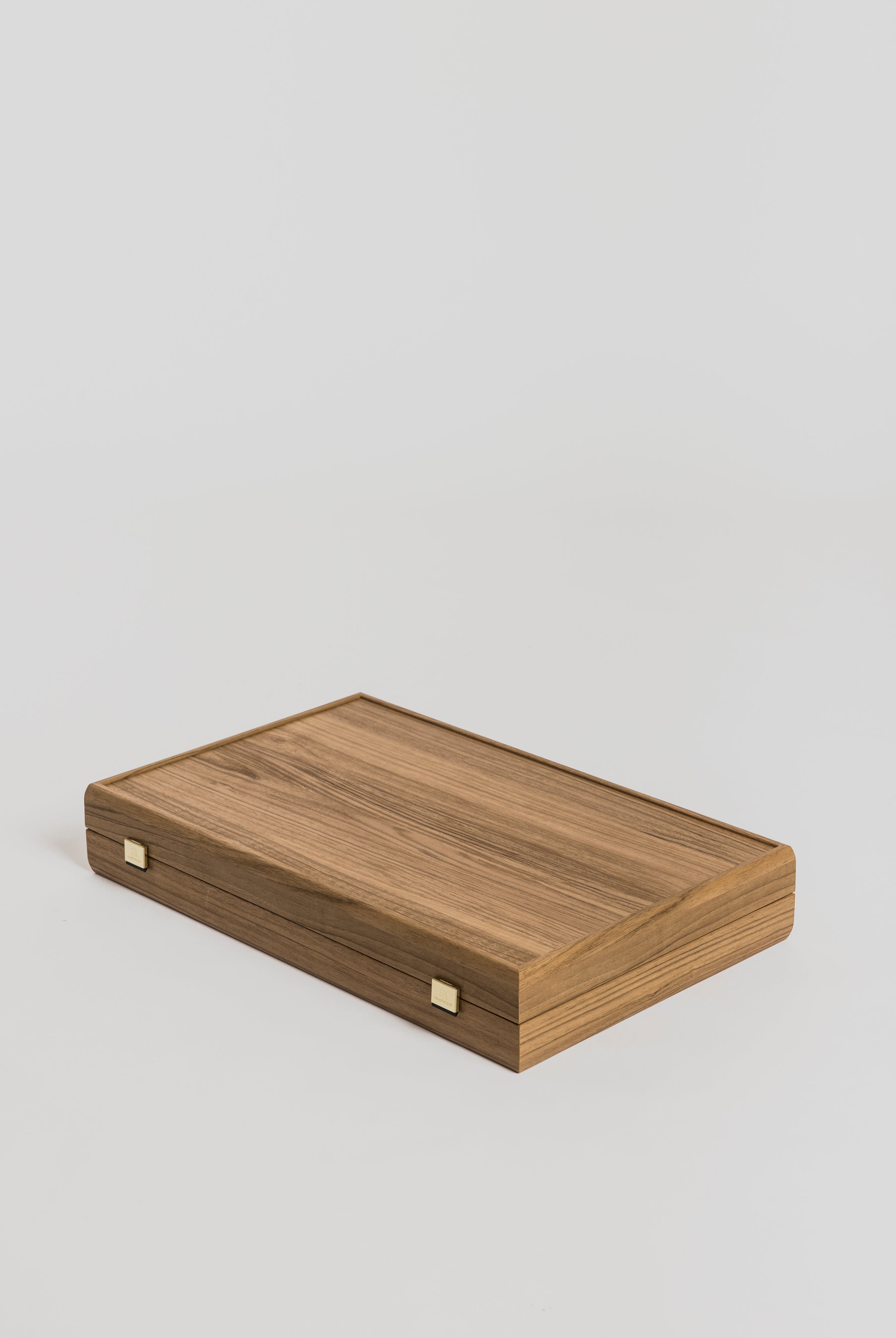 Backgammon - Champagne Beige Inlaid Leatherette - Cigale et Fourmi
