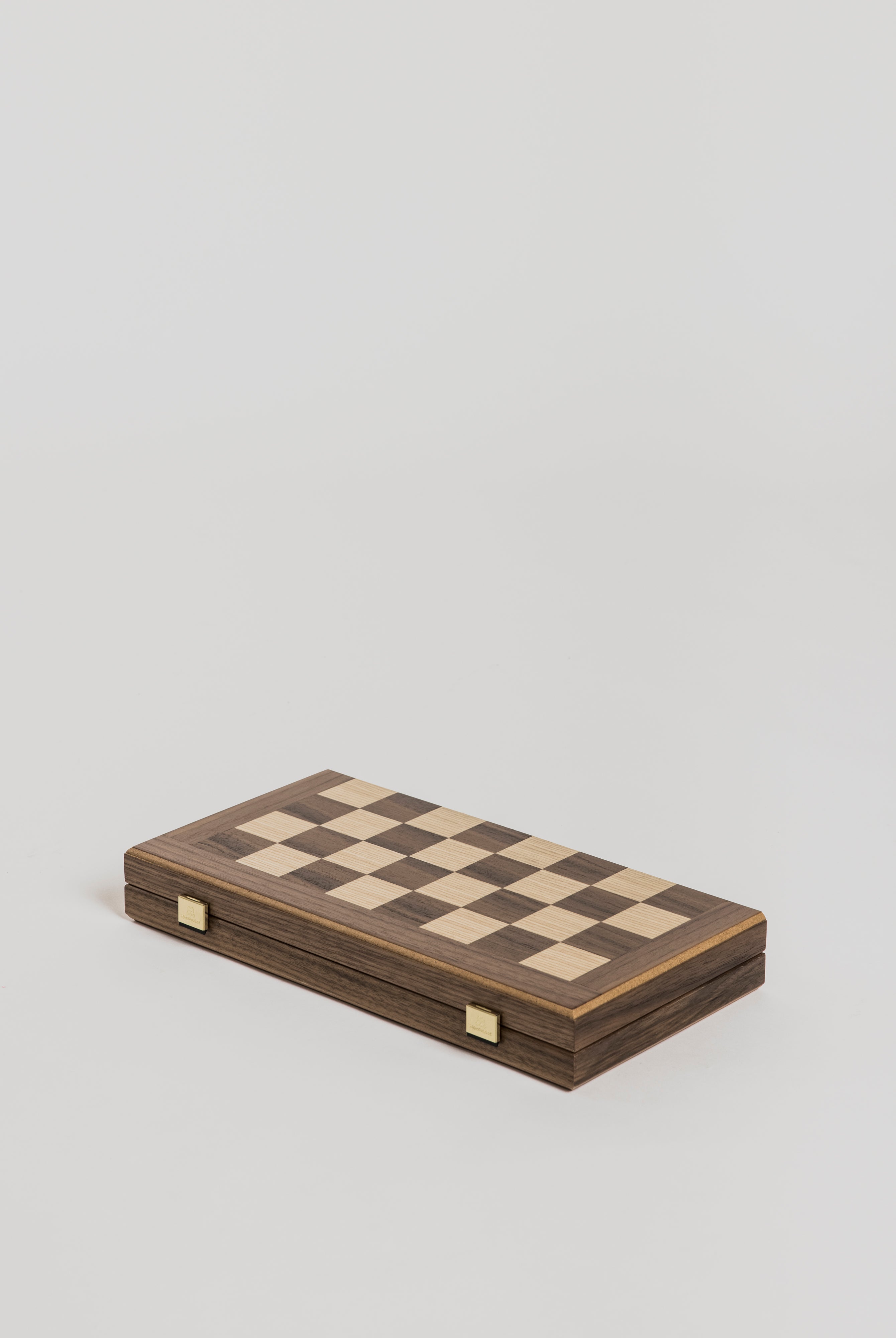 Backgammon/Chess - Walnut - Cigale et Fourmi