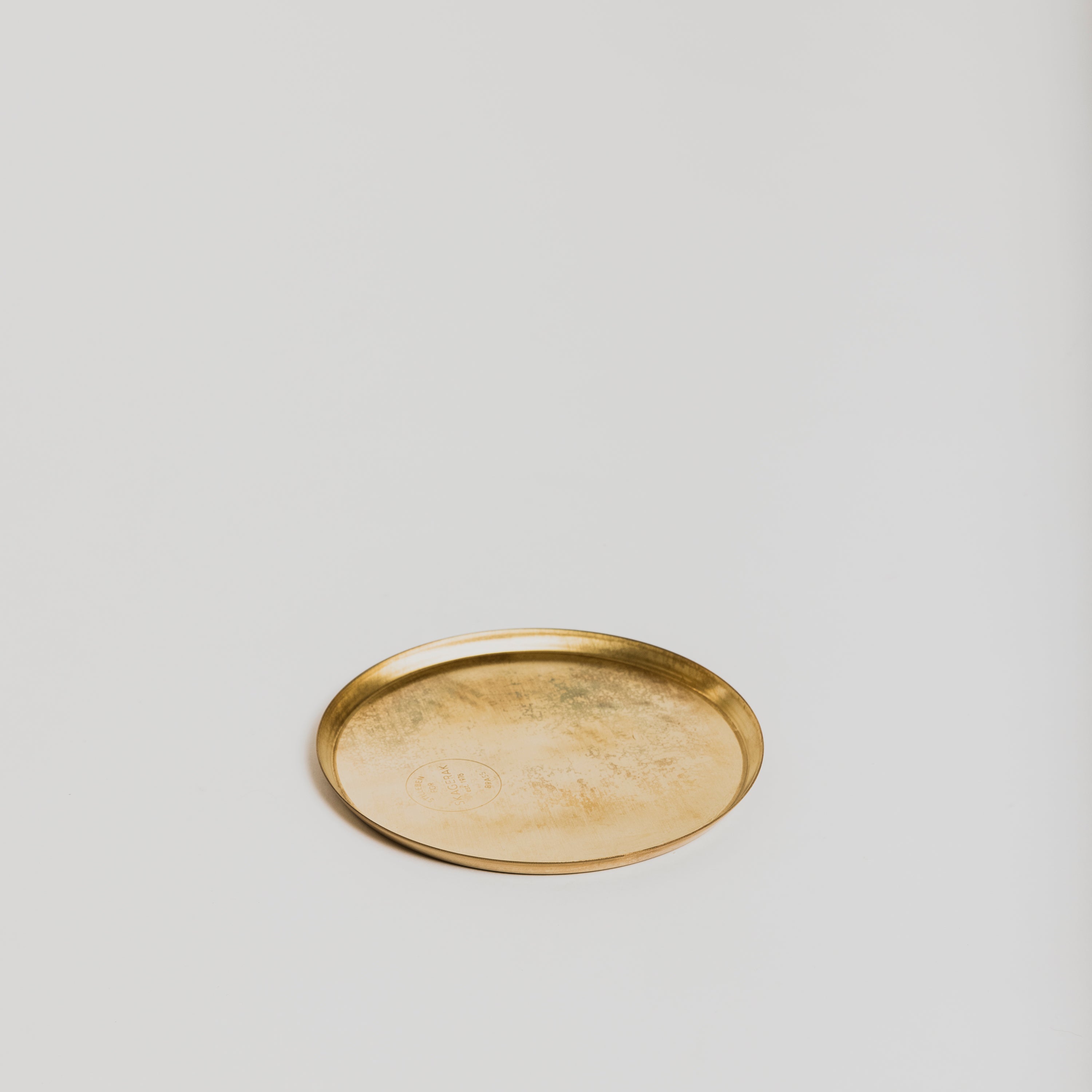 Edge Plate - Brass - Cigale et Fourmi