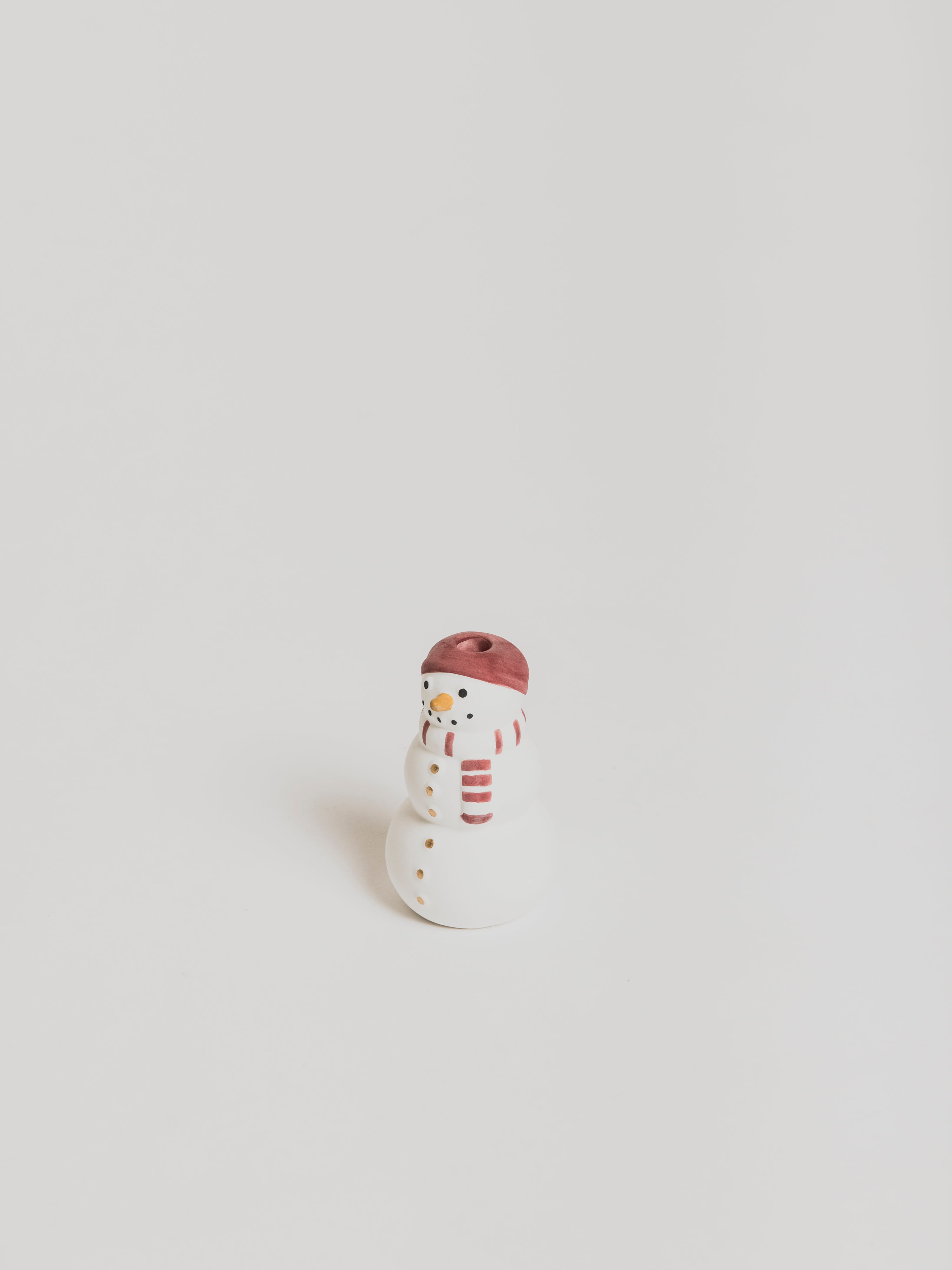 Christmas Snowman - White / Black / Red - Cigale et Fourmi