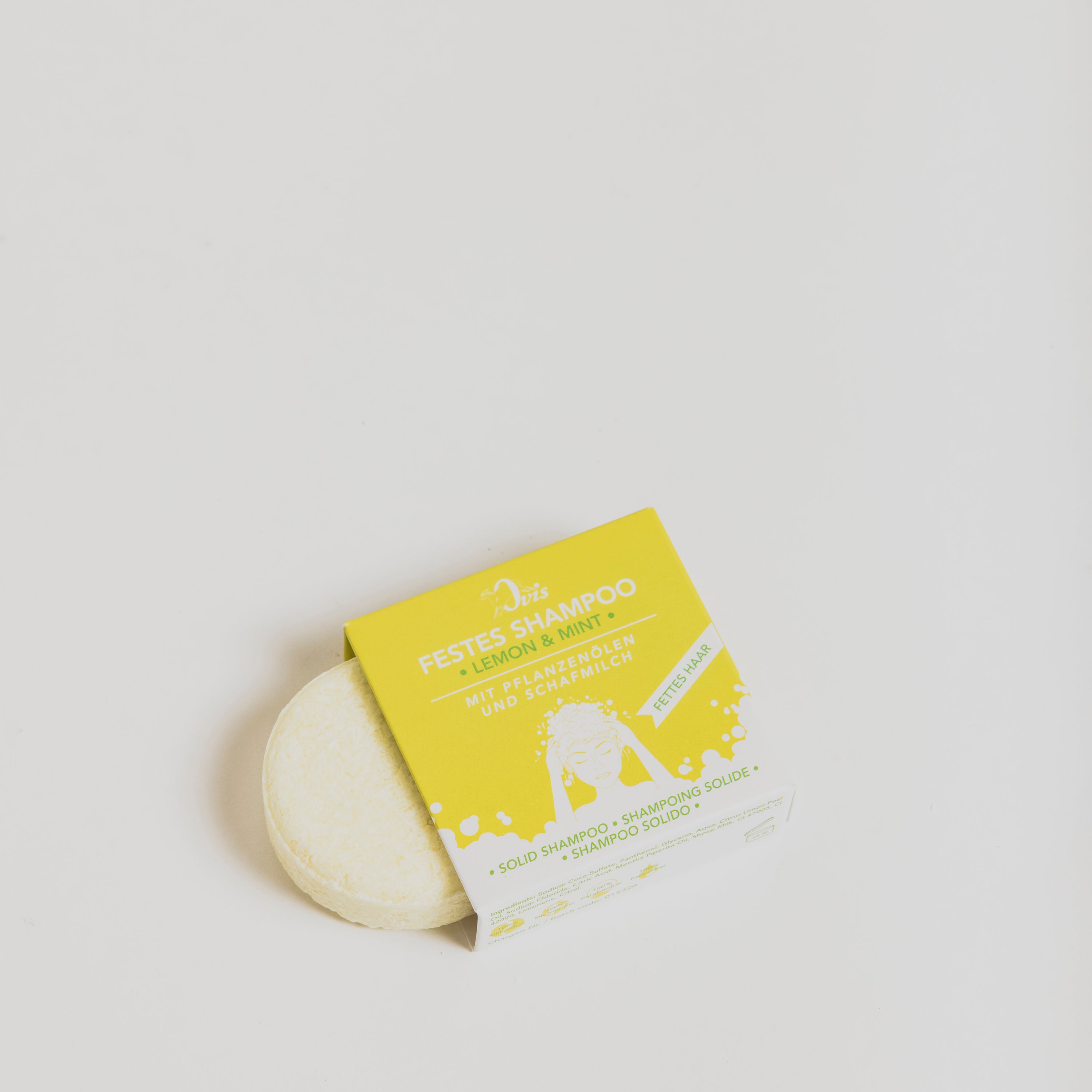 Solid Shampoo - Lemon & Mint - Cigale et Fourmi